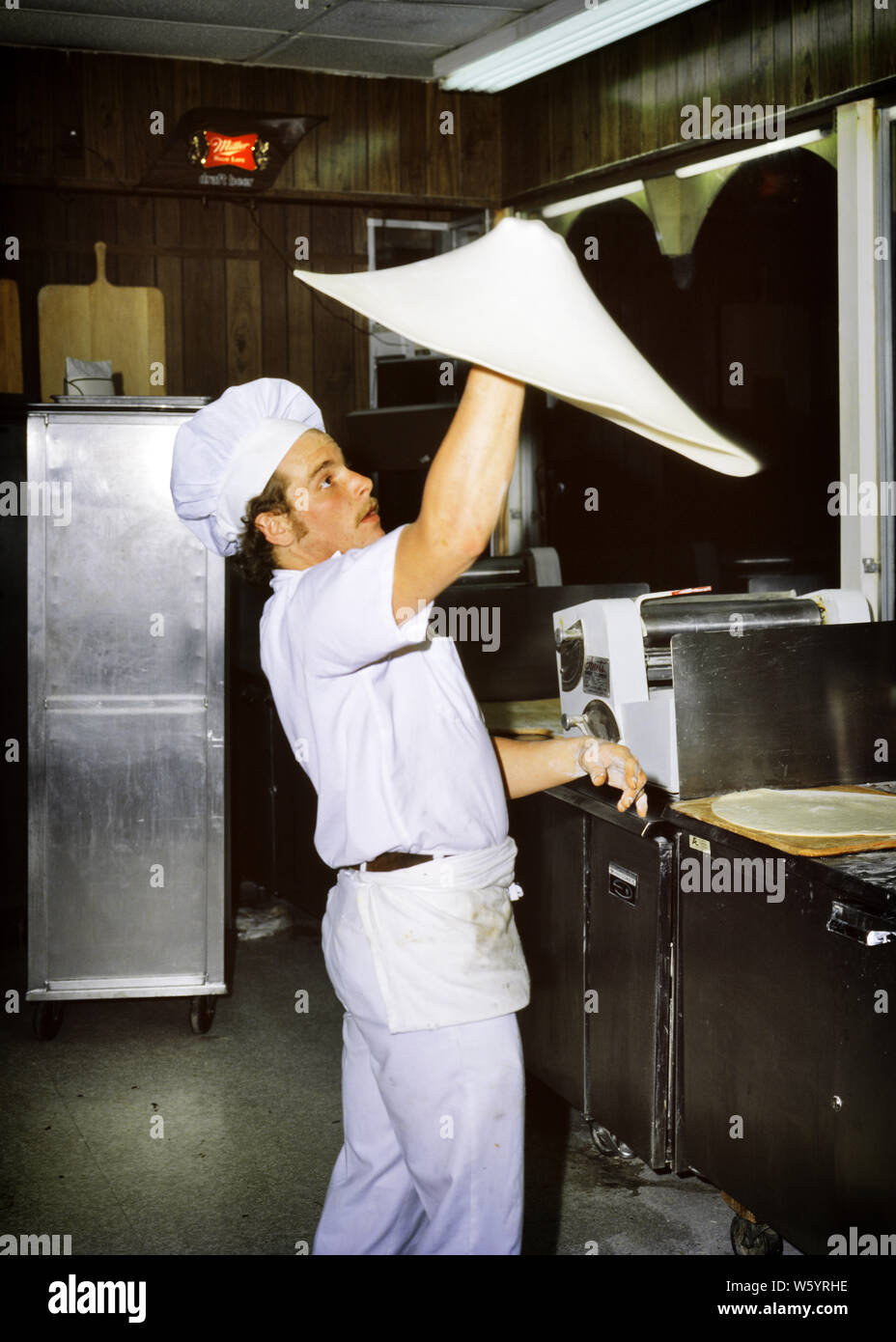 1970s pizza maker hires stock photography and images Alamy