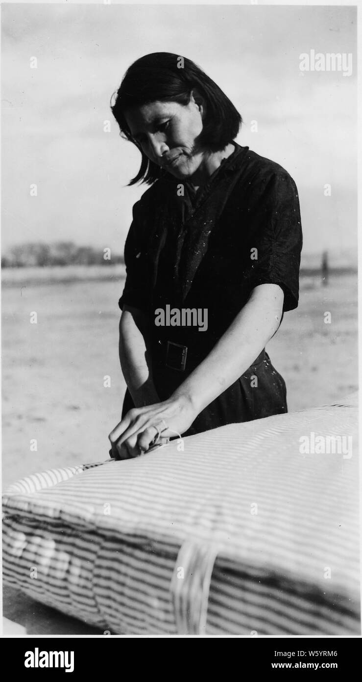 Woman makes Black and White Stock Photos Images Alamy