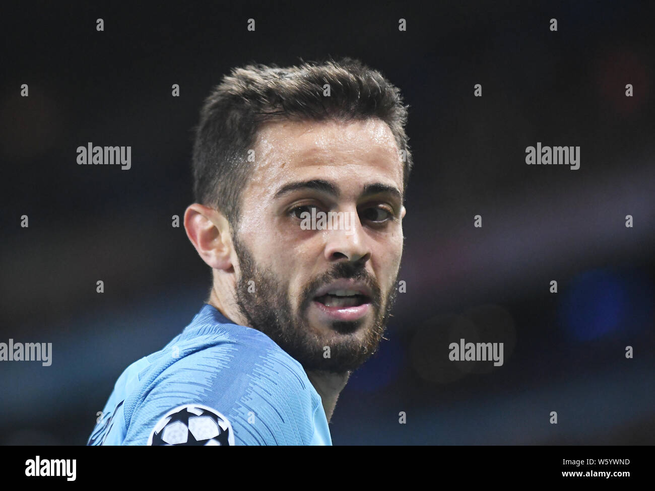 MANCHESTER, ENGLAND SEPTEMBER 19, 2018 Bernardo Silva of City