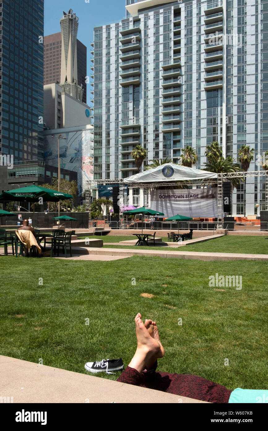 Pershing Square, Downtown Los Angeles, California, United States of