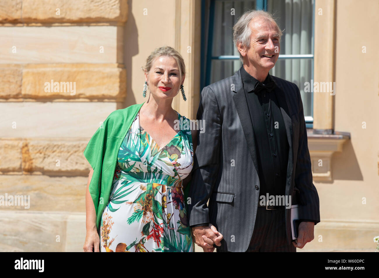 Peter Prager mit Susanne Stahl bei der Eröffnung der Richard-Wagner ...
