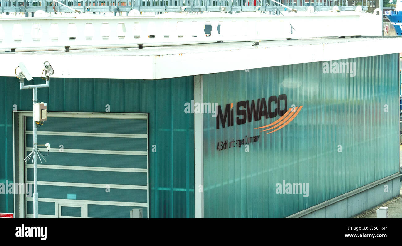 Bevesierweg, Netherlands Aug 8, 2018 Headquarter of the Mi Swaco a