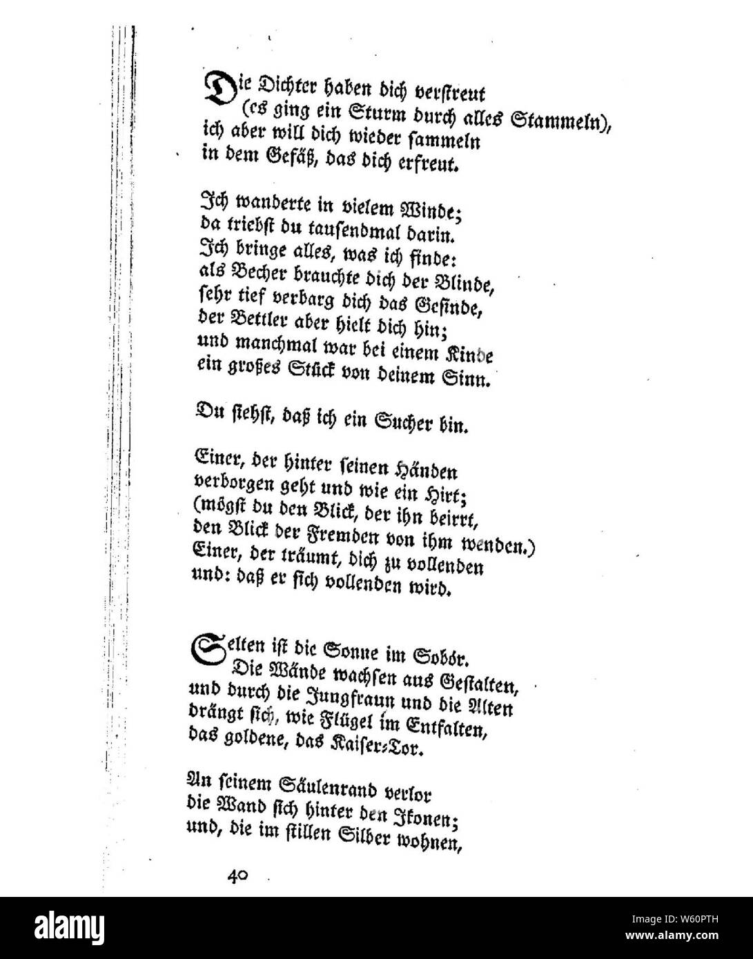 das stundenbuch (rilke) 040 stock photo 261861393 alamy der alles vollenden wird #10