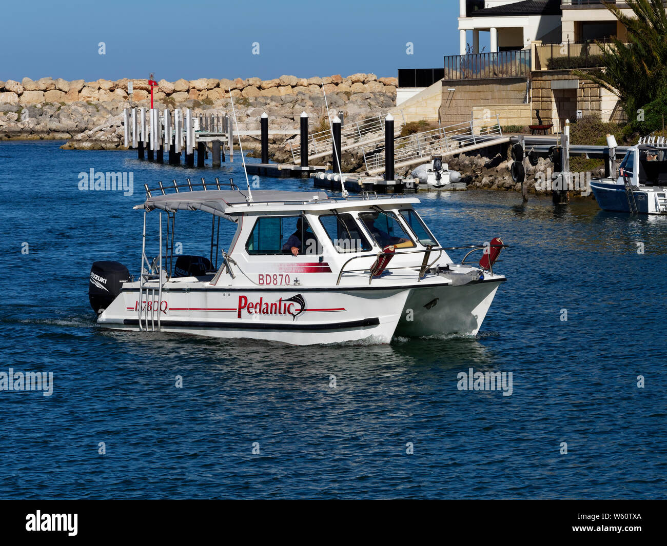 Marina Life Western Australia Boats and Boating Stock Photo Alamy