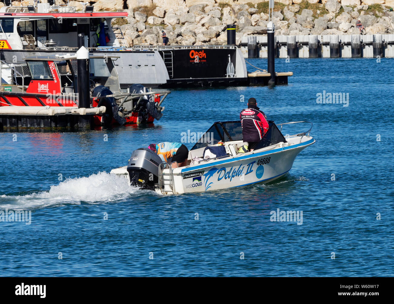 Marina Life Western Australia Boats and Boating Stock Photo Alamy