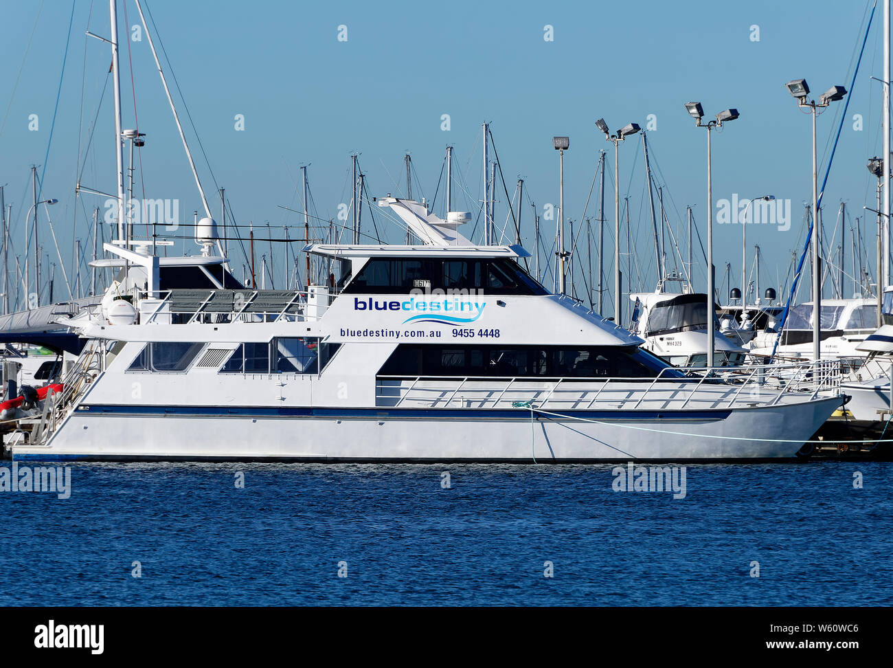 Marina Life Western Australia Boats and Boating Stock Photo Alamy