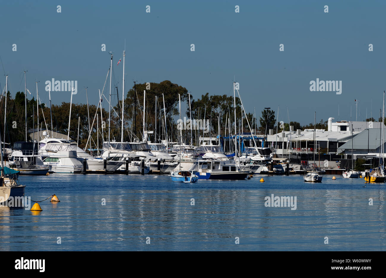 Marina Life Western Australia Boats and Boating Stock Photo Alamy