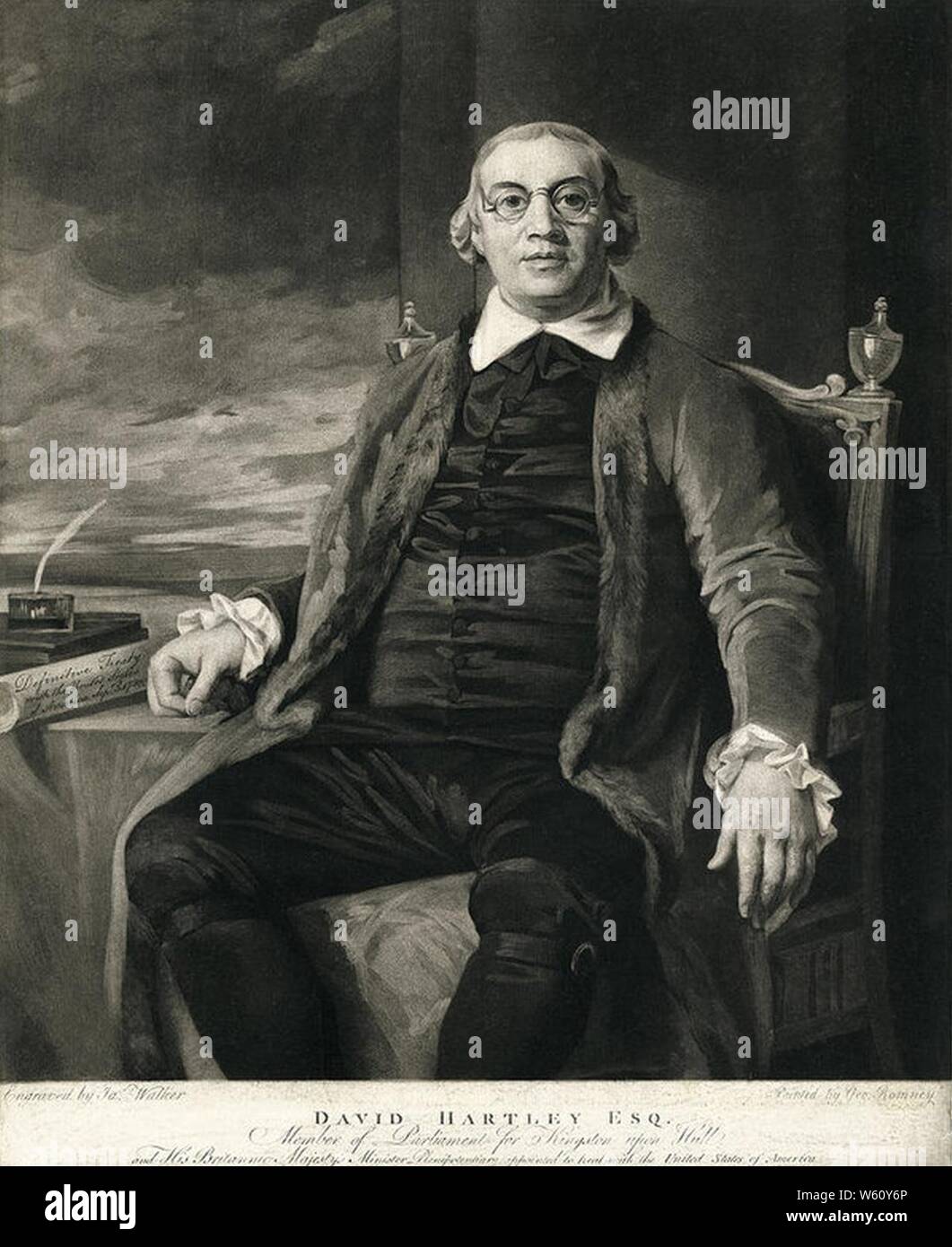 David Hartley the younger Stock Photo Alamy