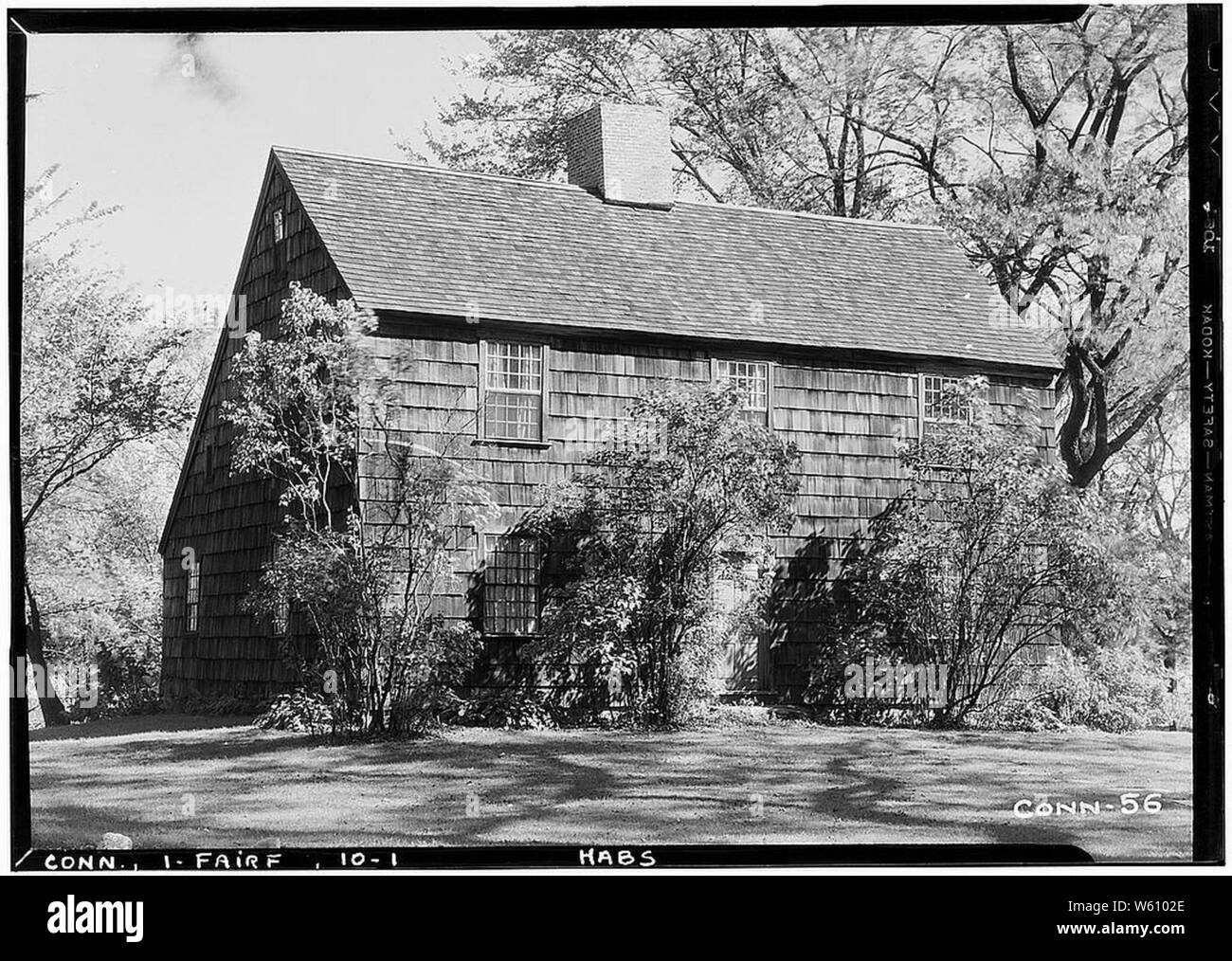 David Ogden House HABS 1938 Stock Photo Alamy
