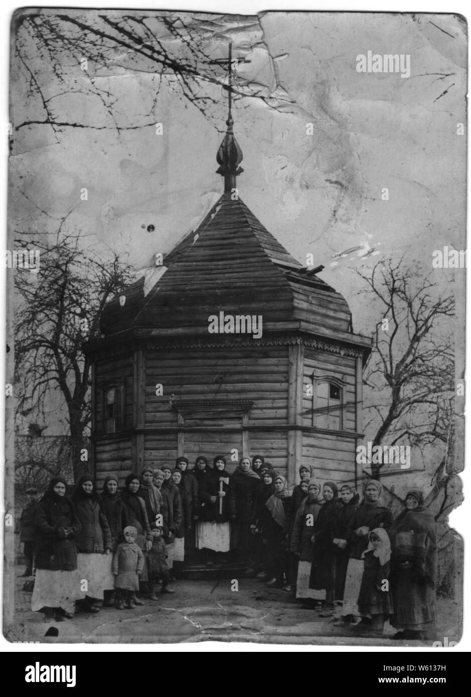 DavydHaradok, Kaplica. ДавыдГарадок, Капліца (1933 Stock Photo Alamy