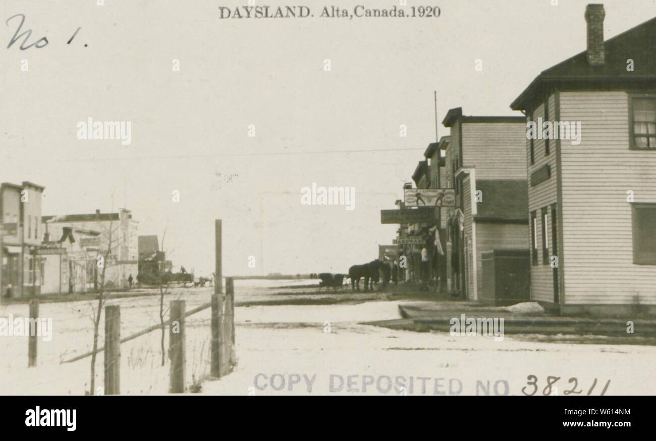 Daysland, Alberta (HS851038211 Stock Photo Alamy