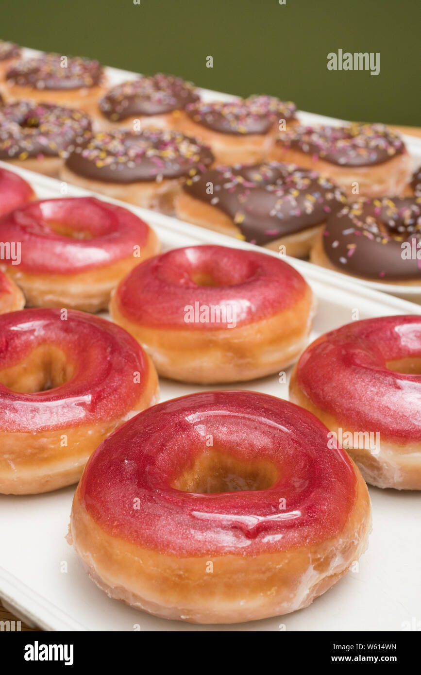 Krispy Kreme donuts Stock Photo