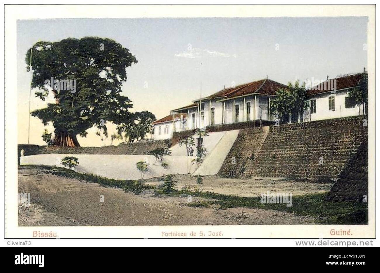 DC - Bissau - Fortaleza de S. José. Stock Photo