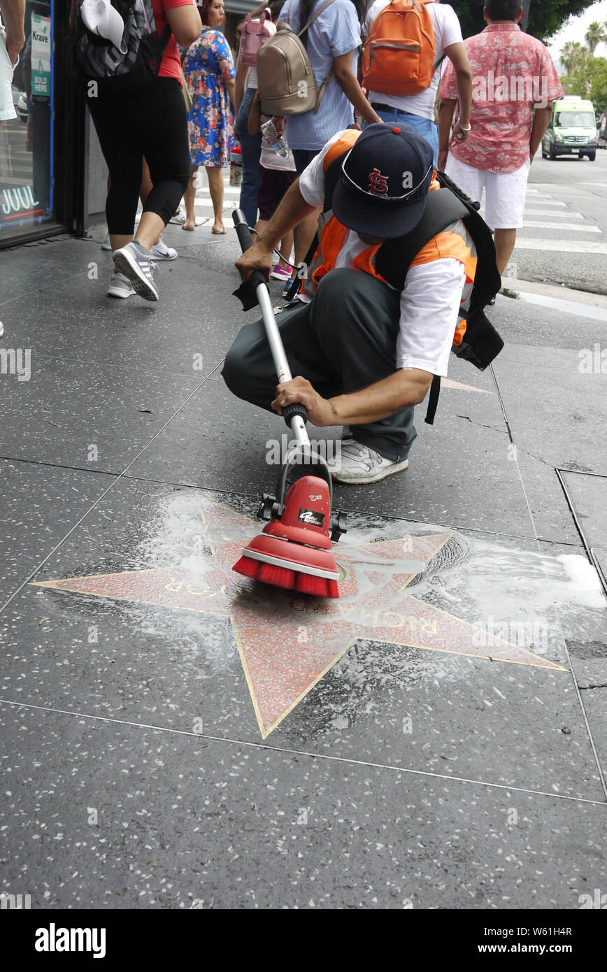 A Day in the Life of Hollywood, CA Stock Photo