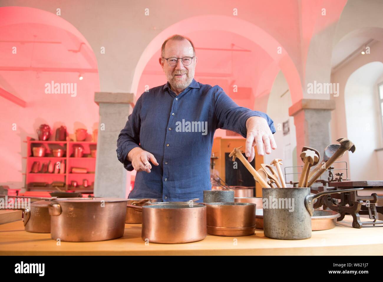 Dresden, Germany. 30th July, 2019. The nutrition historian Josef