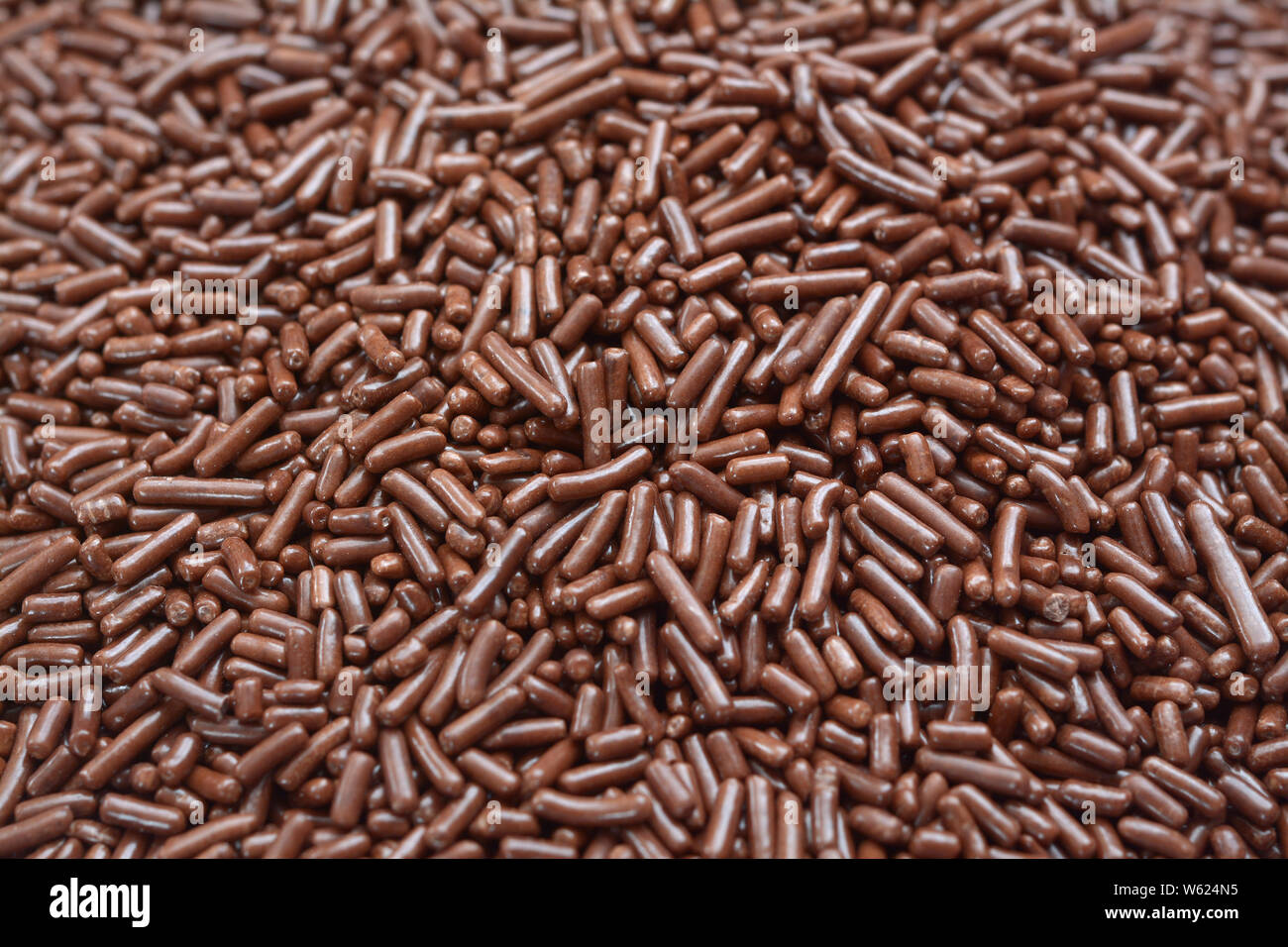 very tiny chocolate sprinkle chip for baking Stock Photo Alamy