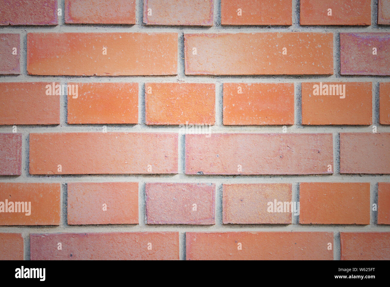 Red brick wall texture for background. Traditional ancient wall Stock