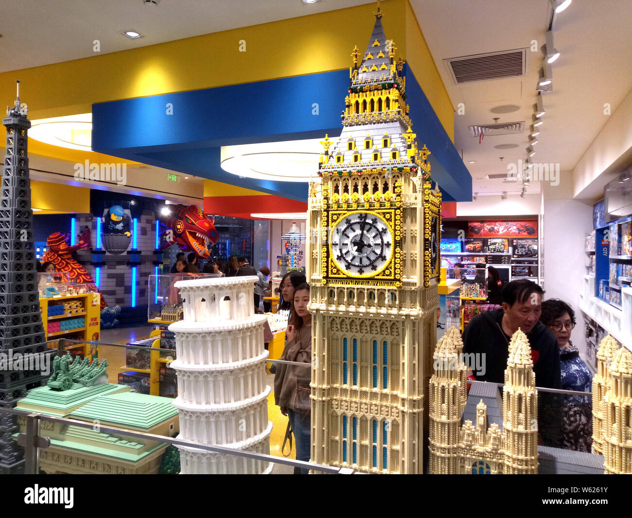 World's largest LEGO store opens in Shanghai