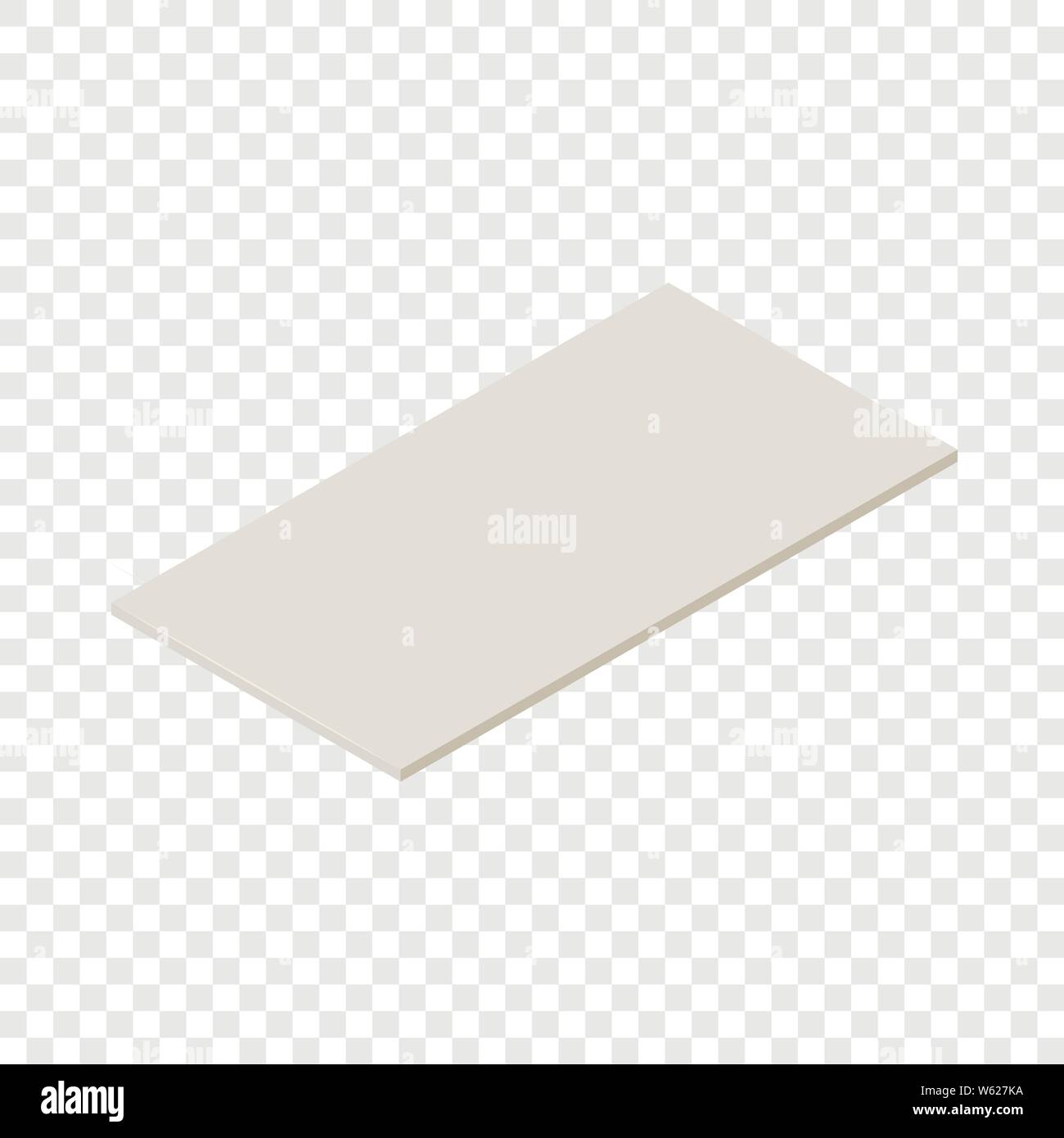 Drywall icon, isometric 3d style Stock Vector