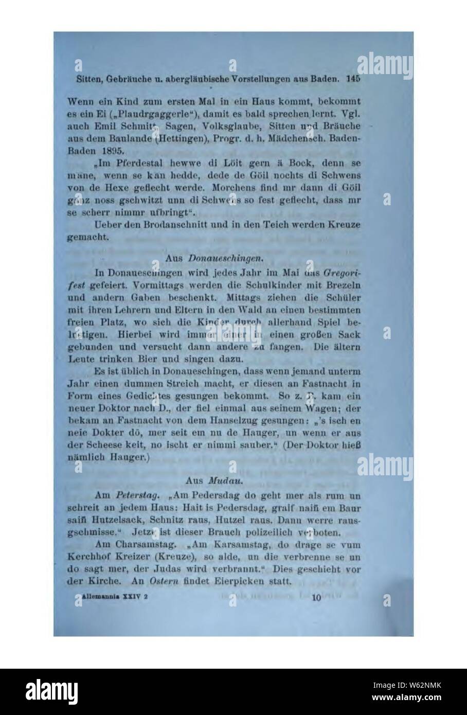 De Alemannia Xxiv 151 Stock Photo 261904403 Alamy