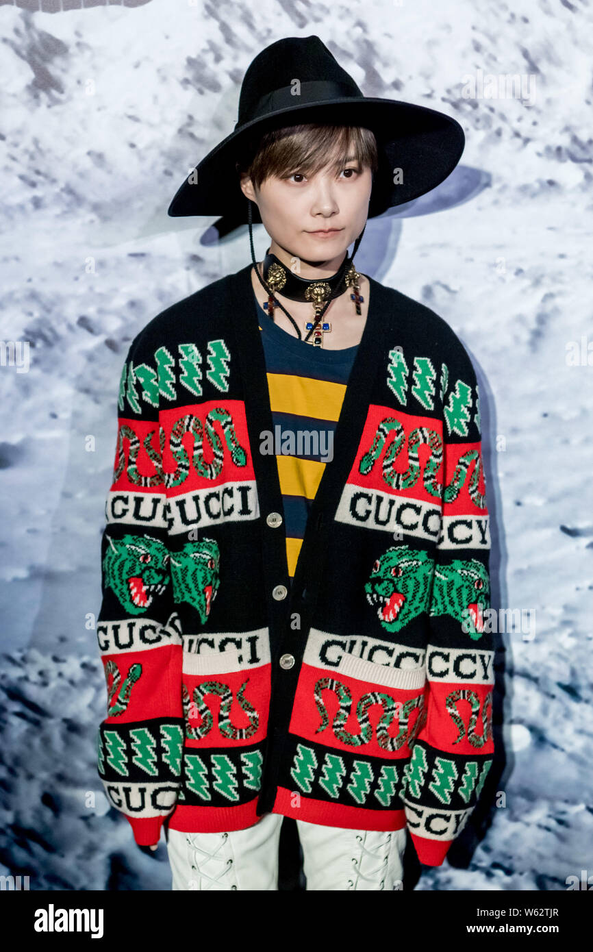 Chinese singer and actress Li Yuchun, better known by her stage name