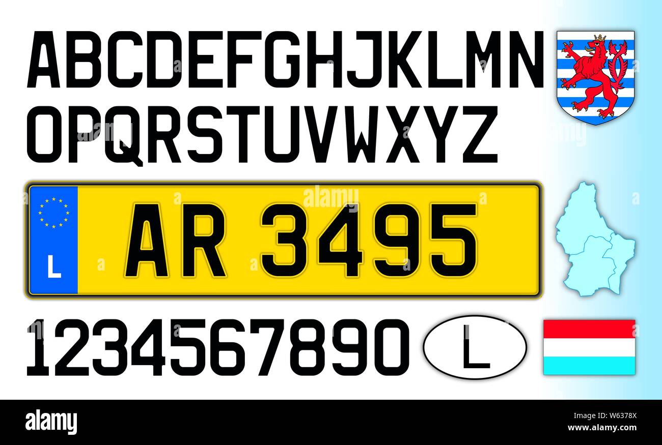 Carotte pendre Nimporte qui plaque immatriculation luxembourg Coup