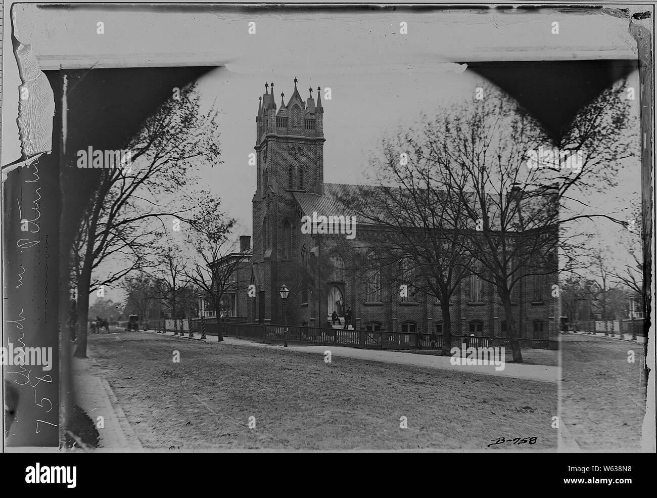 Church in Petersburg, Va Stock Photo - Alamy