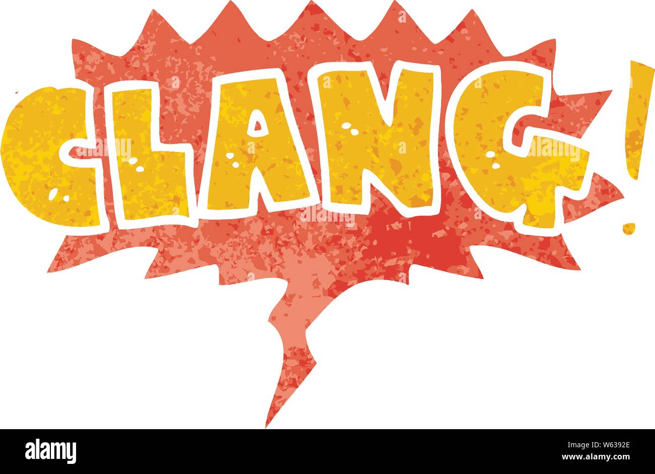 Clang vector vectors hi-res stock photography and images - Alamy