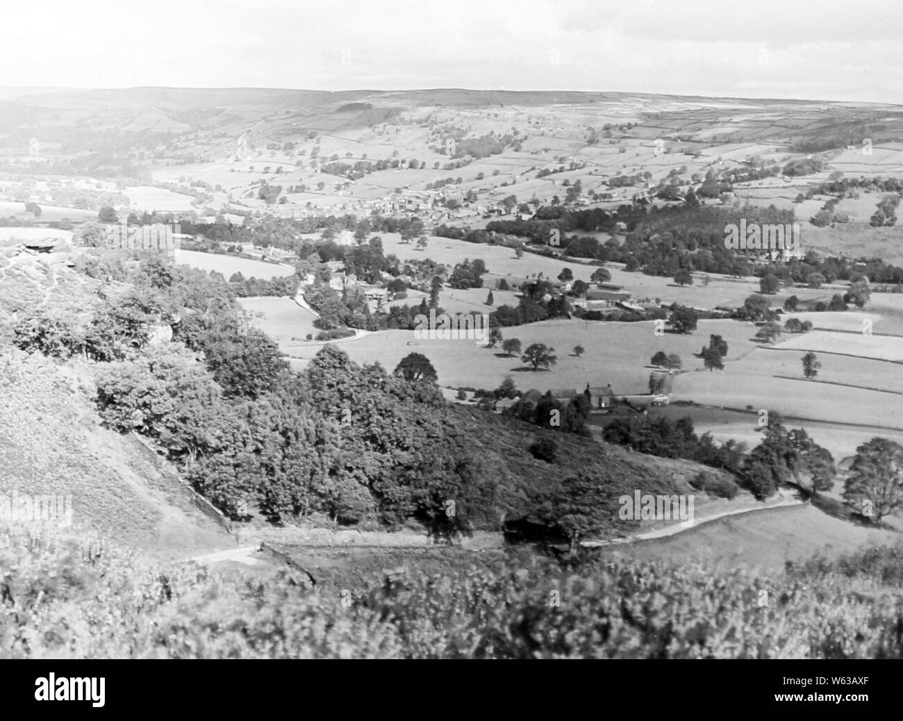 Pateley Bridge in the 1930s Stock Photo Alamy
