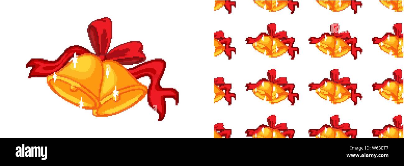 Seamless pattern for wallpaper, wrapping isolated on white illustration