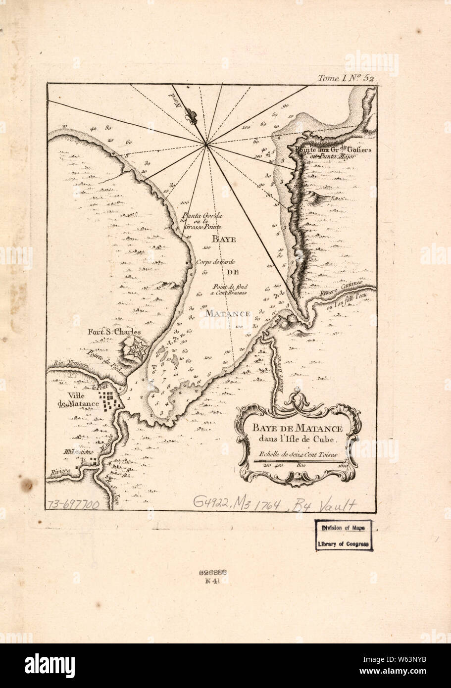 American Revolutionary War Era Maps 1750-1786 336 Baye de Matance dans ...