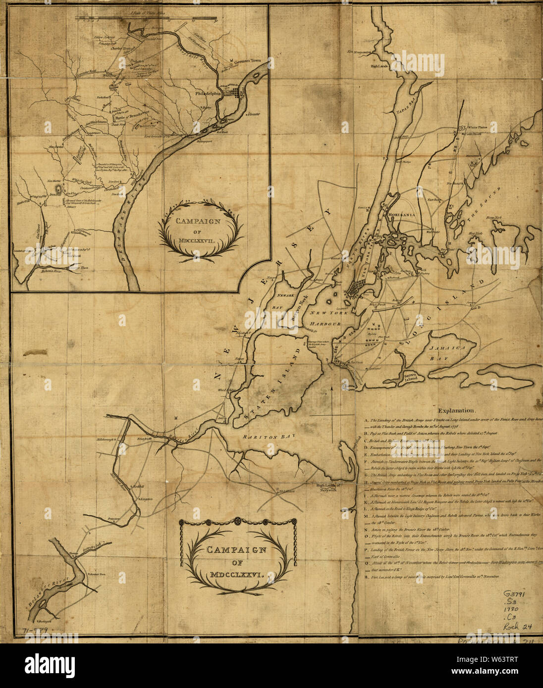 Revolutionary war era maps hi-res stock photography and images - Alamy
