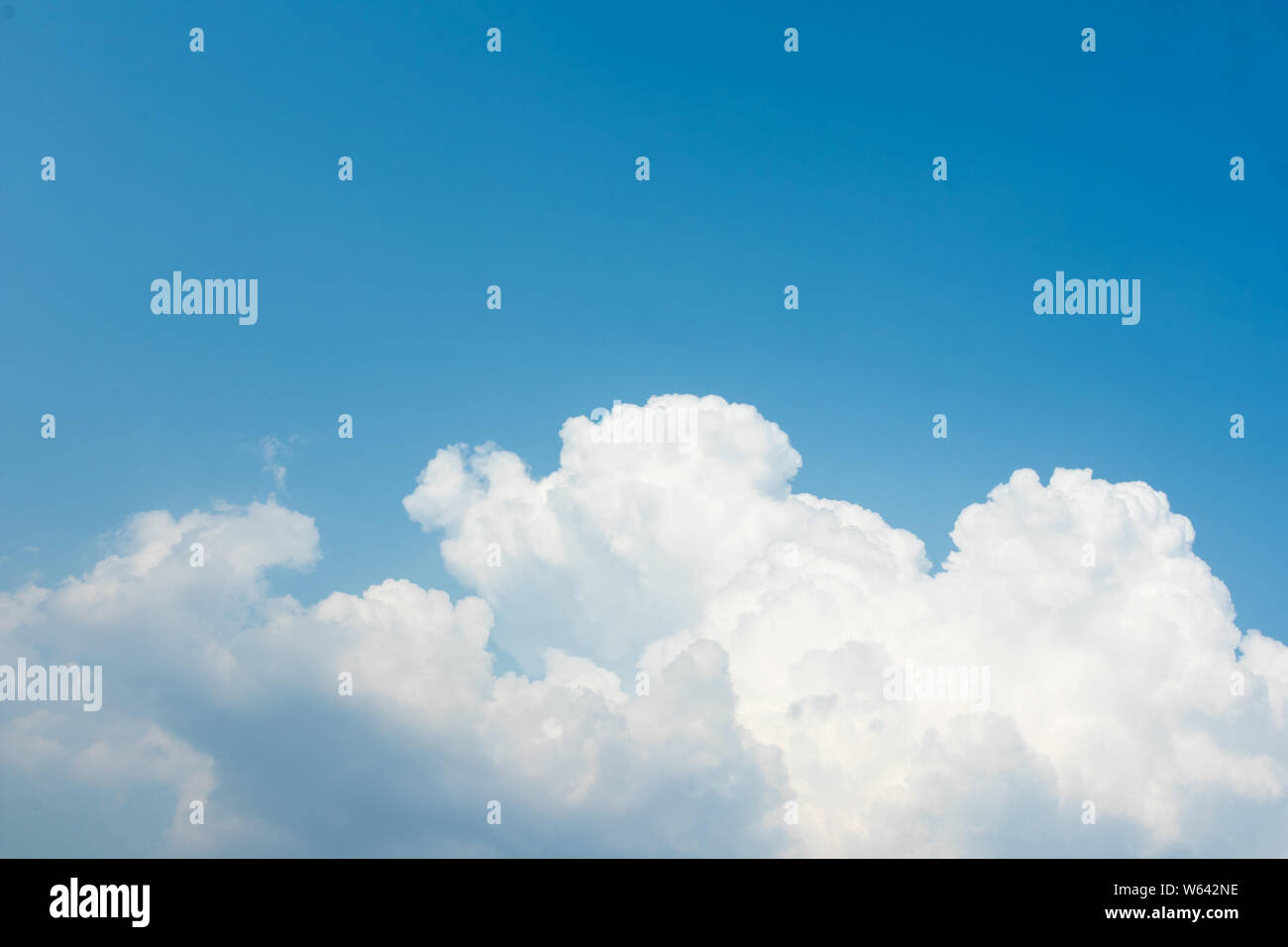 Beautiful blue sky with cloudy background and texture Stock Photo - Alamy