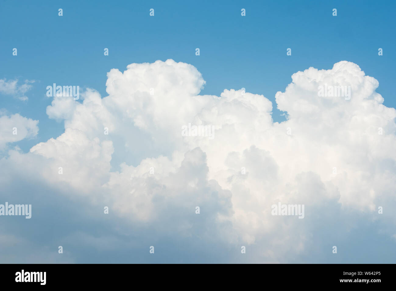Beautiful blue sky with cloudy background and texture Stock Photo - Alamy