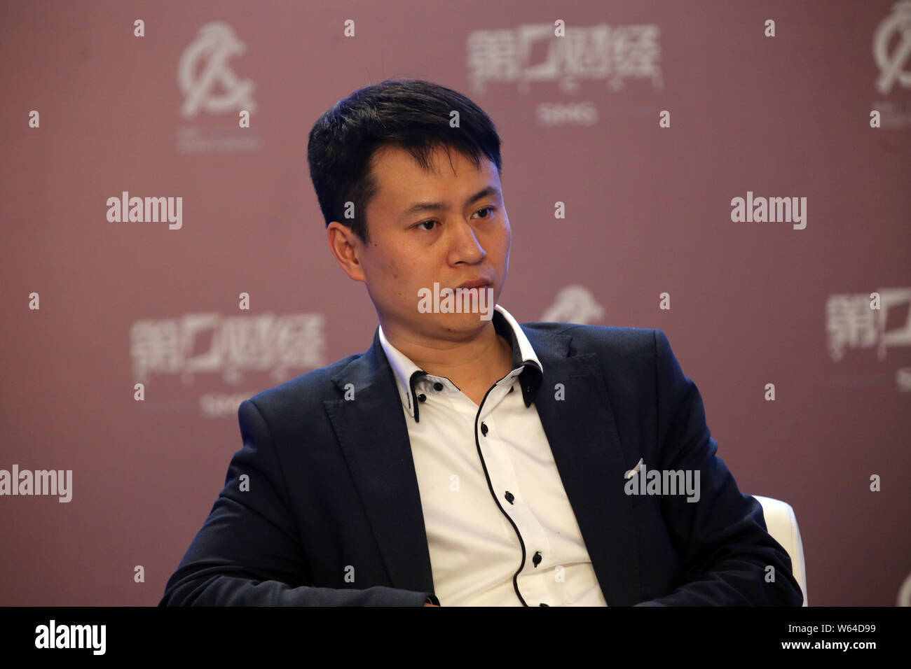 --FILE--Wang Jialiang, co-founder and CEO of CooTek (Cayman) Inc ...