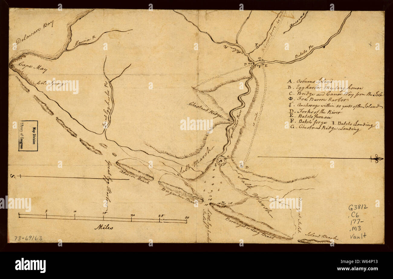 Barnegat Bay Water Depth Chart