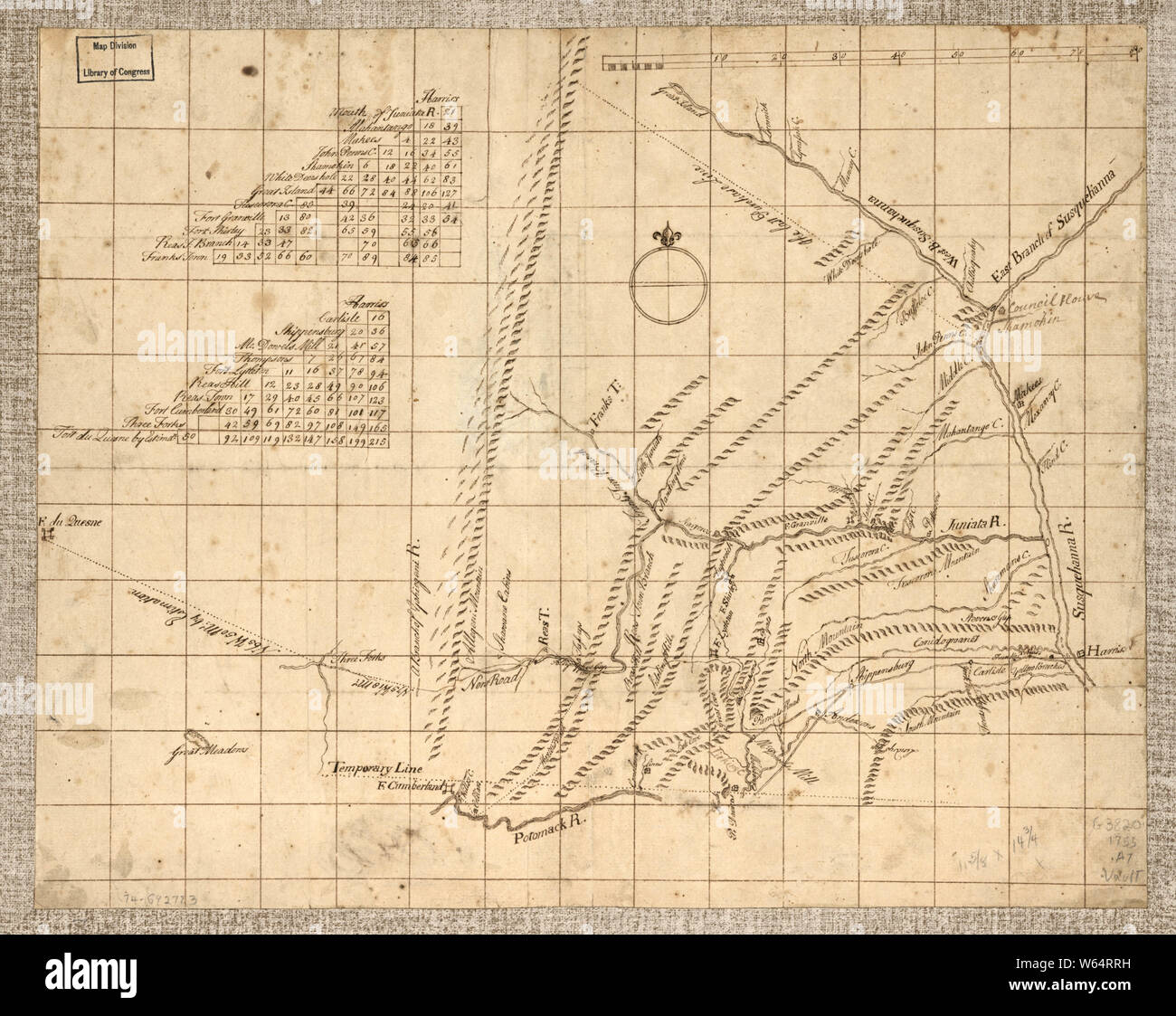 American Revolutionary War Era Maps 1750-1786 618 Mr Armstrong's rough ...