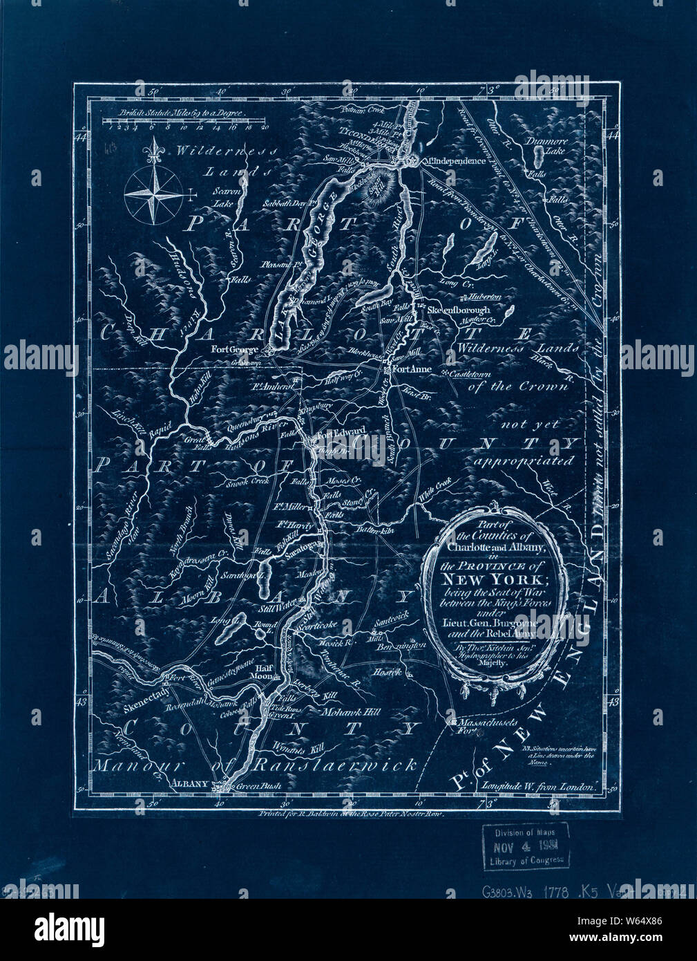 Upstate Battlefields Map American Revolutionary War Era Maps 1750-1786 645 Part of the counties ...