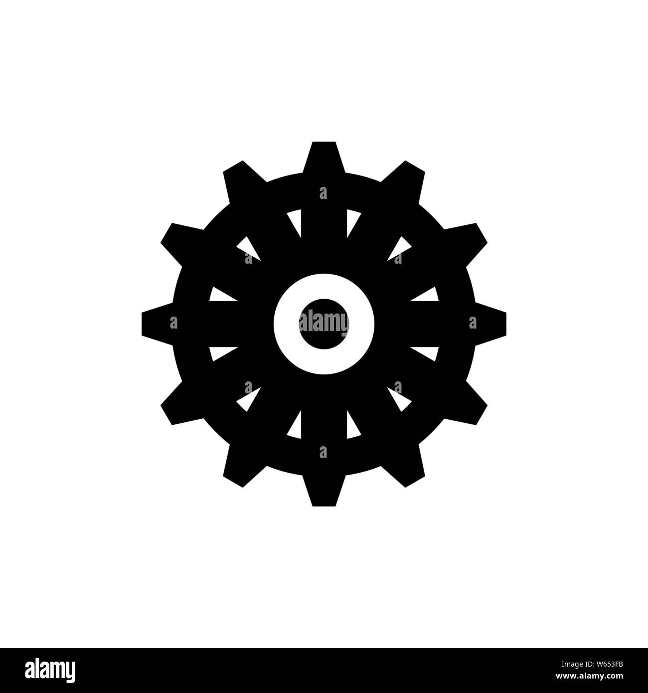 Ship Steering Wheel, Boat Rudder. Flat Vector Icon illustration. Simple ...