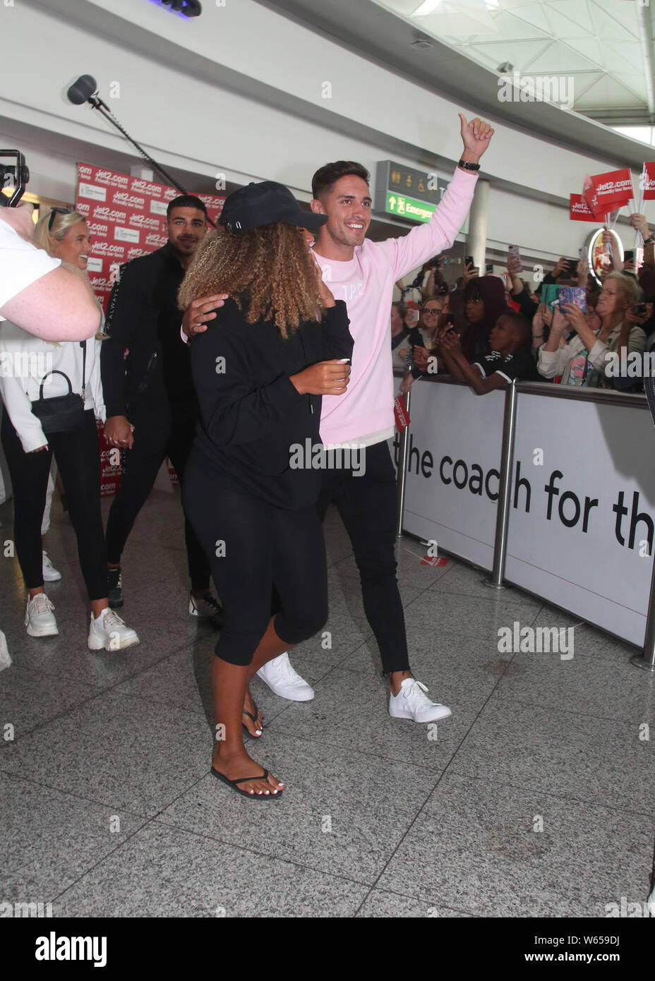 Mollymae Hague Tommy Fury Leaving Mayfair Editorial Stock Photo