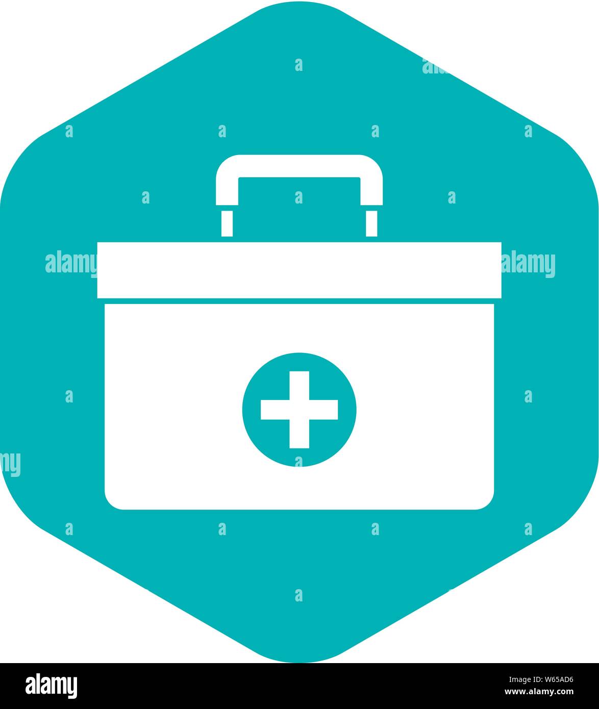 Medicine chest icon, simple style Stock Vector Image & Art Alamy