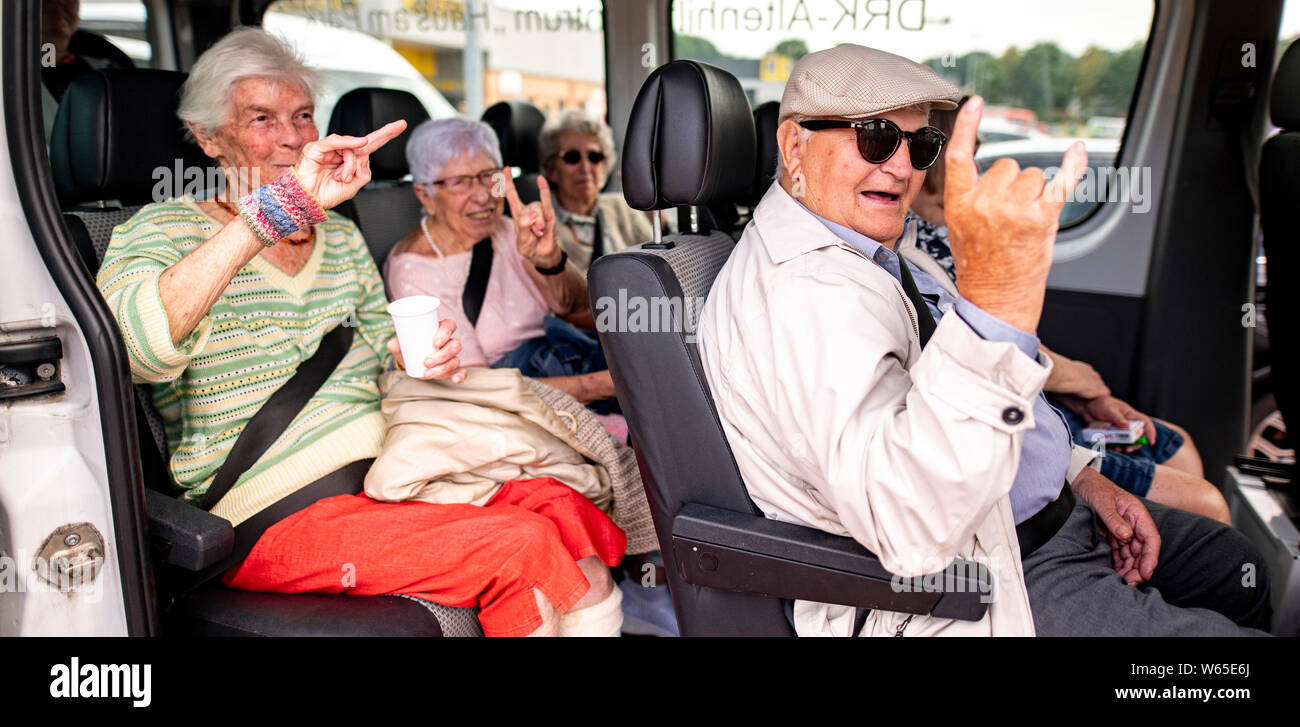 Wacken Germany 31st July 2019 Marianne Hansen L R Helga