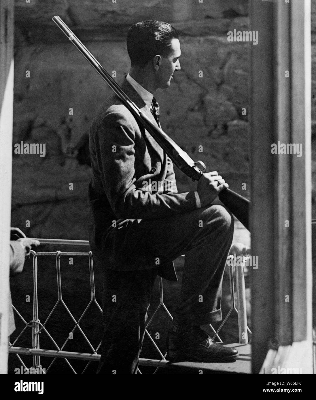 Photographie Militaire Historique 1941 - Principe Umberto II Savoia à Forlì, Campo Nazionale GIL