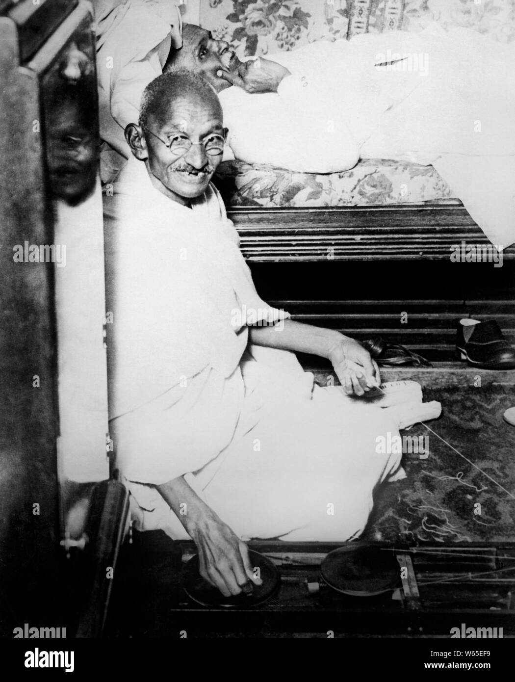 ghandi, 1931 Stock Photo