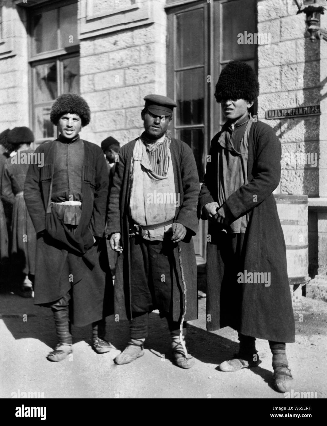 Armenian men Stock Photo