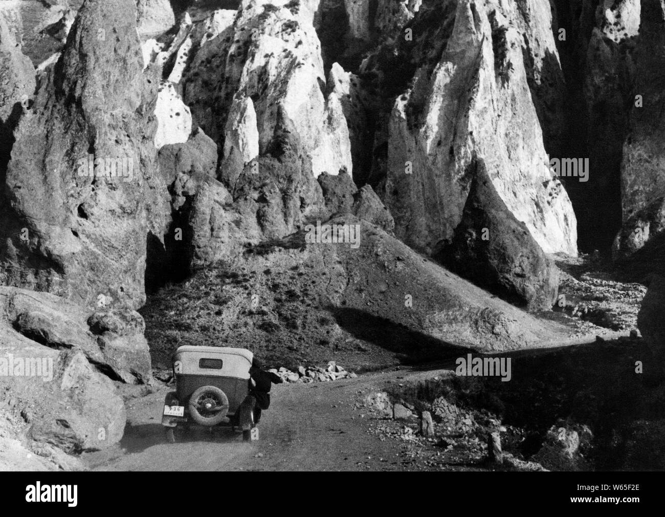 Armenian territory, 1936 Stock Photo