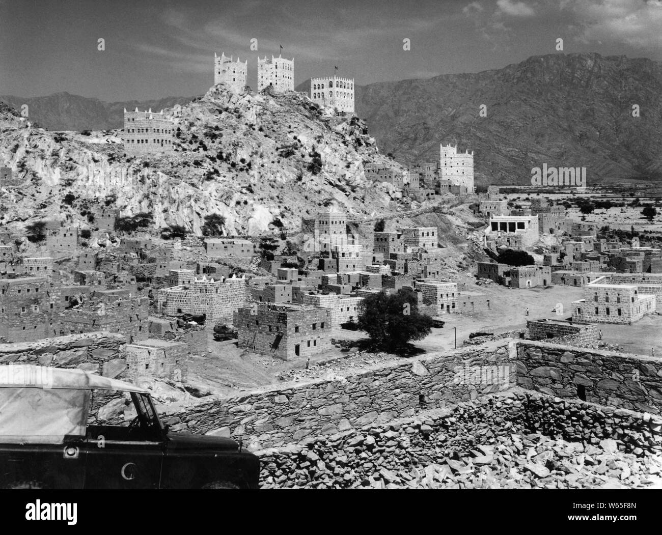 asia, yemen, near aden, 1967 Stock Photo
