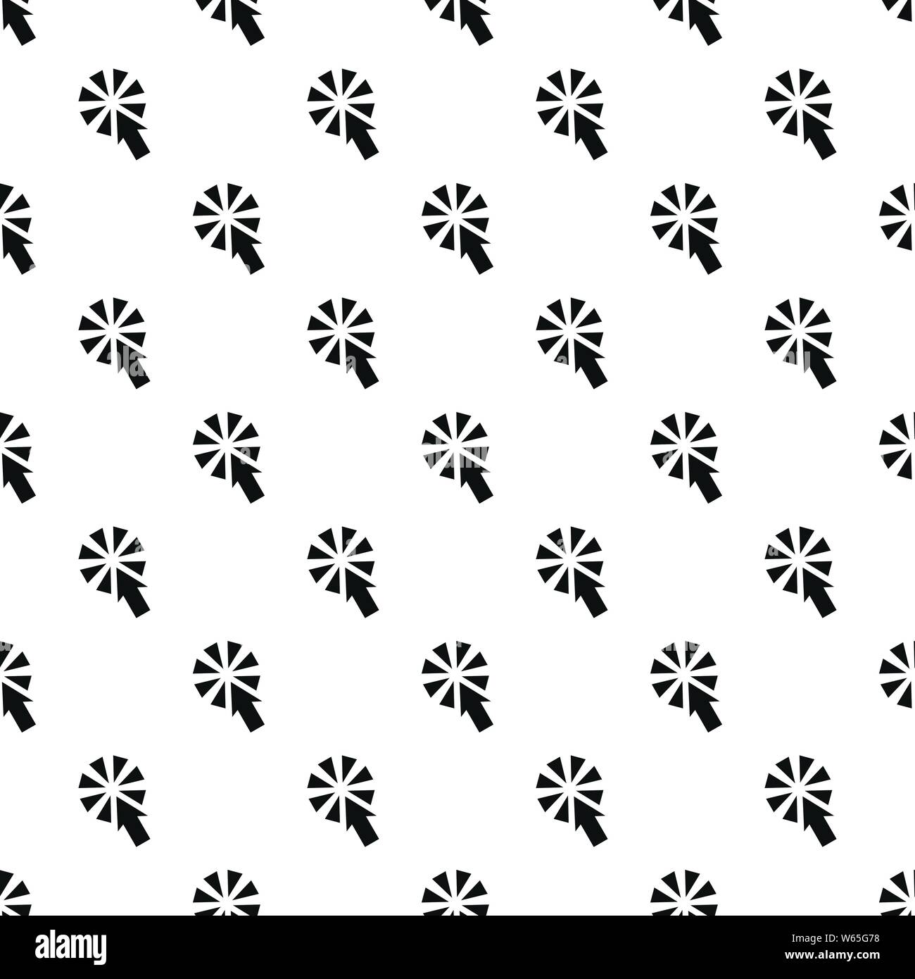 Cursor interactive click pattern seamless vector repeat geometric for ...