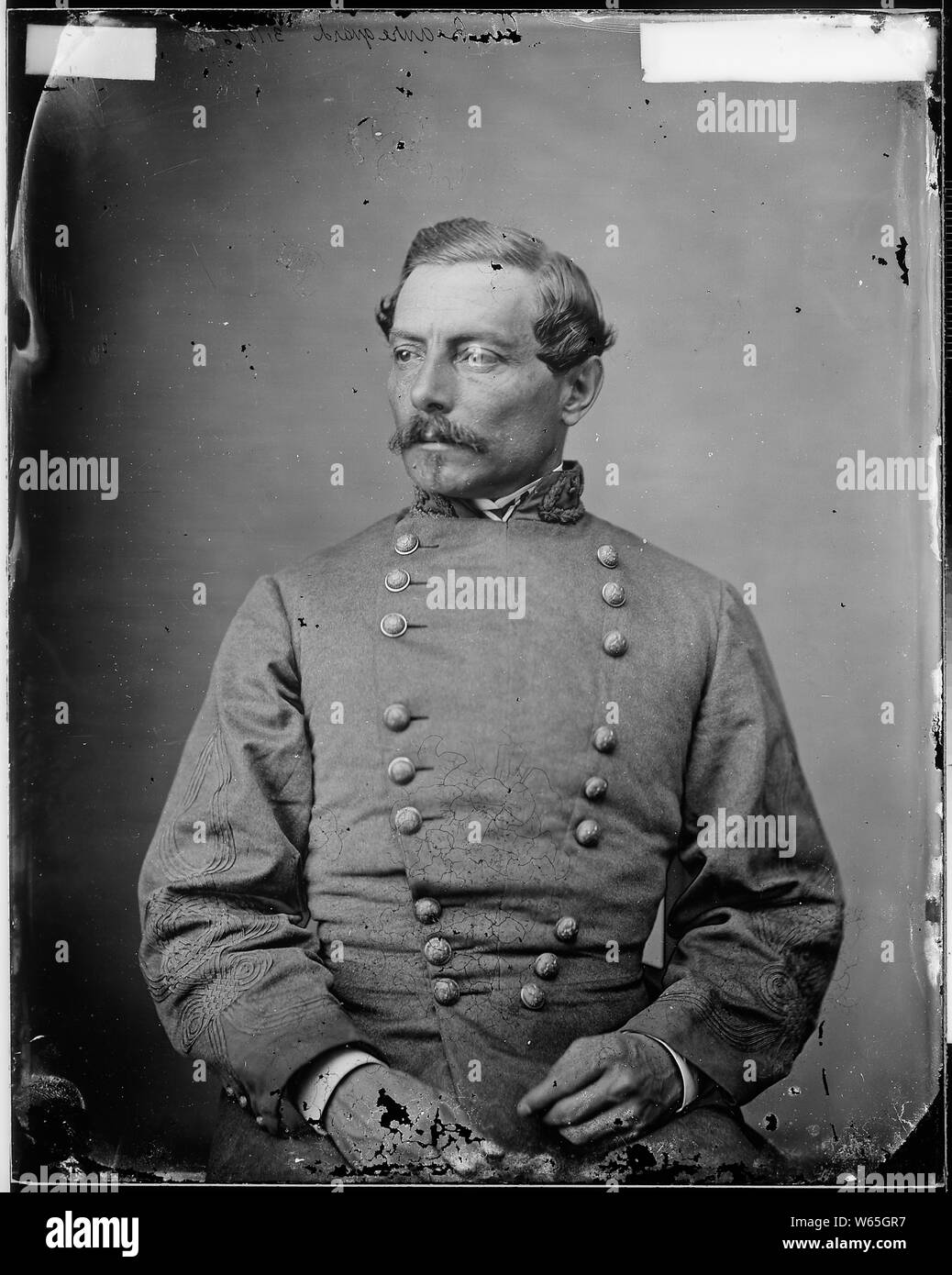 Gen. P. G. T. Beauregard, C.S.A Stock Photo - Alamy