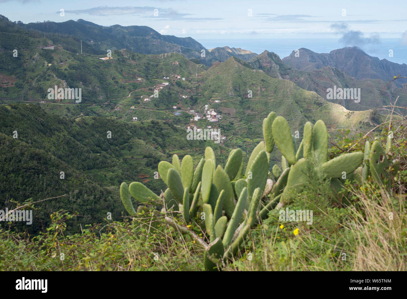 anaga mountain range, tenerife, canary islands, spain, european union Stock Photo